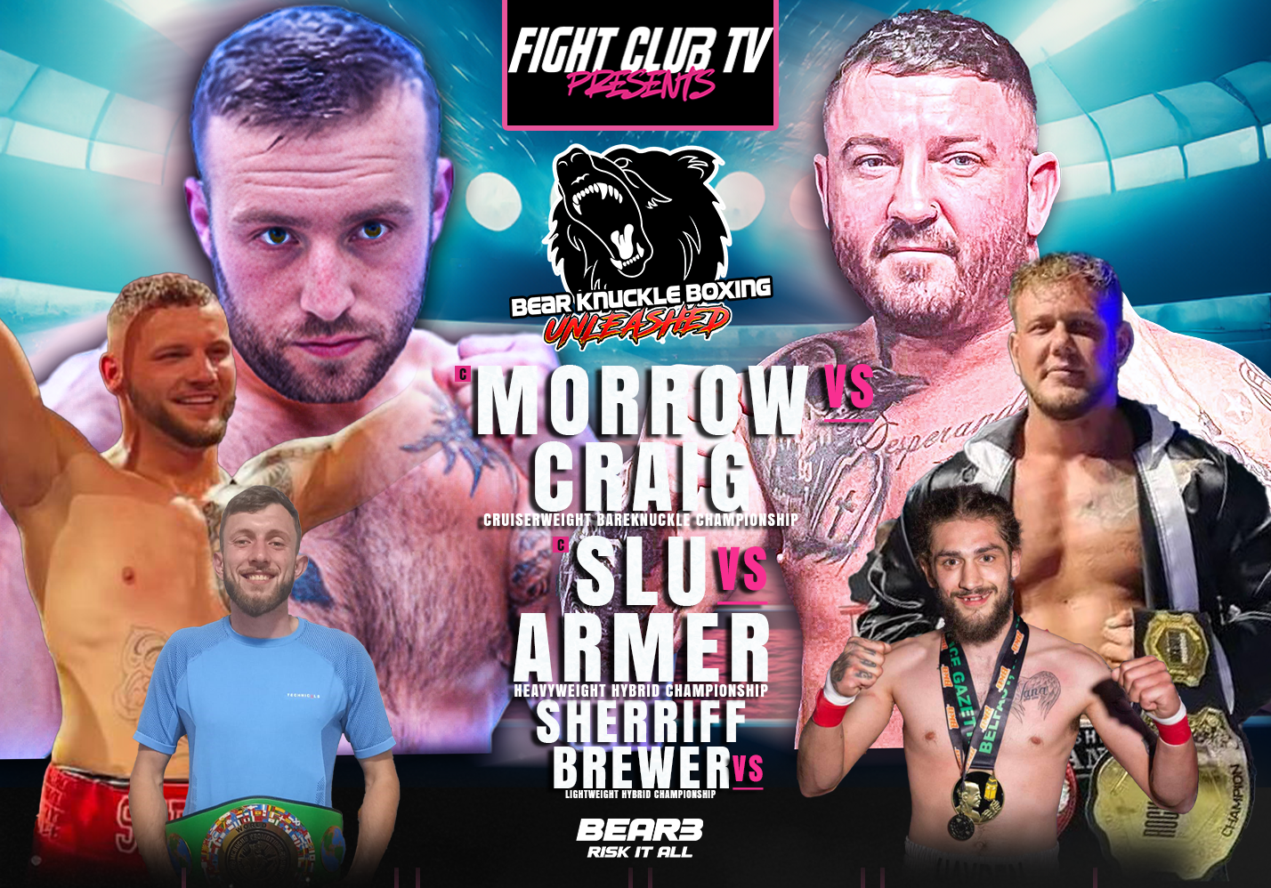 FIGHT CLUB TV PRESENTS - BEAR KNUCKLE BOXING UNLEASHED